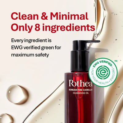 Rothea Korean Fire Camellia Cleansing Oil 6.76oz | 200ml