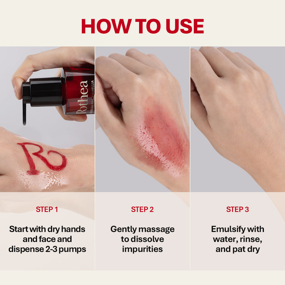 Rothea Korean Fire Camellia Cleansing Oil 6.76oz | 200ml